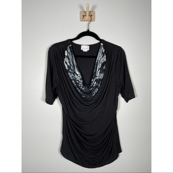 Soft Surroundings Scoop Neck Tie-Dye Top - Picture 6 of 6